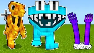 НОВЫЙ МОД РАДУЖНЫЕ ДРУЗЬЯ 2 в МАЙНКРАФТ Роблокс Rainbow Friends 2 Minecraft Roblox