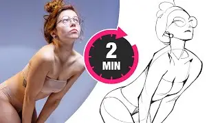 ⌚ HOW TO DRAW POSES IN 2 MIN