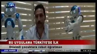 Otizmli Çocukların Eğitiminde Robot Kullanımı Haberi TV41