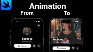 SwiftUI: Profile Image Animation