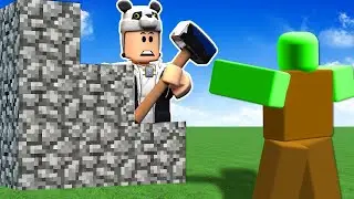 Zombilere Karşı İnşa Etmek! (Roblox)