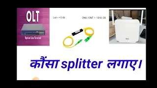 fiber splitter का प्रोयोग कैसे करें