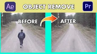 How To Remove Moving Objects in After Effects |Tutorial