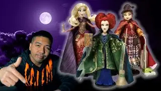 HOCUS POCUS - Disney's The Sanderson Sisters Dolls UNBOXING