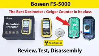 FS-5000 Dosimeter Geiger Counter Best for Preppers and Enthusiasts 2024