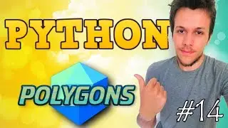 Python tutorial 2019 #14 DRAW POLYGONS CHALLENGE