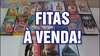 Minha Coleção de VHS (parte 3) - FITAS À VENDA!