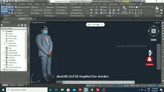 AutoCAD Civil 3D Graphical User Interface