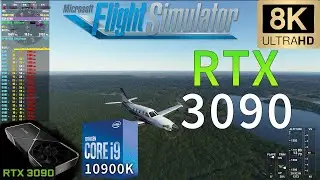 ►Microsoft Flight Simulator 2020 in 8K | RTX 3090 | Ultra Graphics