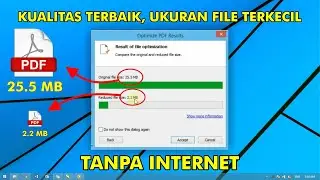 Cara memperkecil ukuran file pdf di laptop tanpa internet