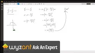 Find a formula for the volume of an oblate spheroid by revolving upper half of ellipse over x axis.