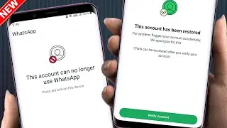 Fix This account can no longer use WhatsApp due to Spam 2024 | How to unban WhatsApp 2024