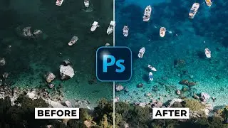 How To Create Crystal Blue Water in Your photos Using Photoshop CC