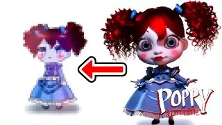 Drawing Poppy Playtime Doll | Gacha Style