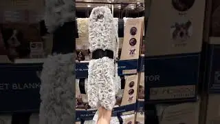 💦 Waterproof Faux Fur blankets at Costco!!!