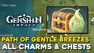 Genshin Impact All Moonchase Charms & Mystmoon Chest Locations (Path Of Gentle Breezes 100%)