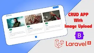 CRUD App With Image Upload &  Pagination Using Laravel 8 & Bootstrap 5