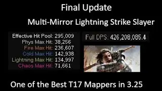 Final Update to My Multi-Mirror Lightning Strike Slayer - 3.25 Path of Exile