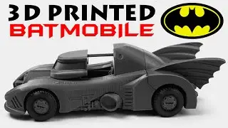 3D Printed 1989 Batmobile