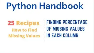 How to find percentage of missing values in each column of Python Pandas DataFrame