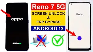 OPPO Reno 7 5G : HARD RESET & FRP Bypass (without pc) 100% working trick