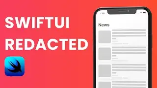 SwiftUI Redacted Tutorial - Loading Skeleton View - (SwiftUI Tutorial, Xcode 12, SwiftUI 2.0)