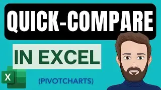 Quickly Consolidate and Compare Data in Excel Using a Pivot Chart & Pivot Table