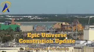 Zooming in on Epic Universe Construction - May 2024