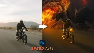 RUN! - Photo Manipulation - Speed Art - Photoshop Manipulation 2021 - Areeb Productions