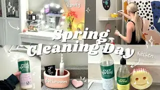 Spring clean with me!! 🧼 *I've been avoiding this*