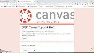 Google Forms in Canvas