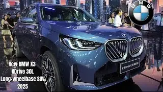 258 Hp | At the 2024 Chengdu Auto Show | All-New BMW X3 XDrive 30L Long-Wheelbase SUV 2025