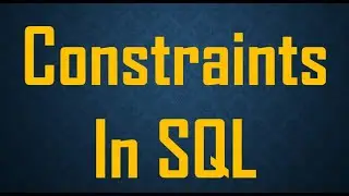 Constraints in SQL | Snowflake Constraints