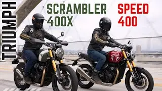 Bajaj-Triumph Speed 400 & Scrambler 400X Twins Unveiled | All the Details
