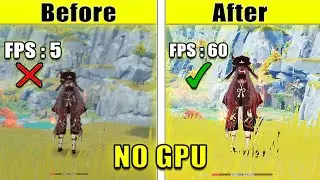 [Hindi] How to Play Genshin Impact in i3 Laptop With 4GB RAM