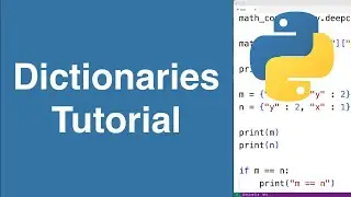 Dictionaries | Python Tutorial