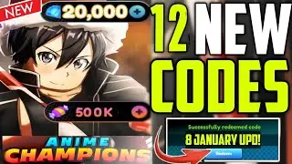 ⚠️[JAN UDP!!]⚡ANIME CHAMPIONSSIMULATOR ROBLOX CODES 2023 - anime champion simulator codes