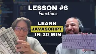 Teaching my 40 year old student with no experience programming | Functions