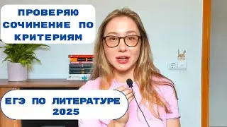 Проверка сочинения 4 | ЕГЭ по литературе 2025