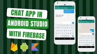 Chat app in android studio using firebase | firebase chat app