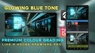Awesome !  Cinematic Colour Grading 🔥| Inshot pro & Node Video | Cyberpunk Effect
