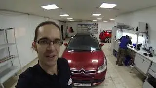 Полный Ребилд фар Citroen C4 в студии ALFA CAR