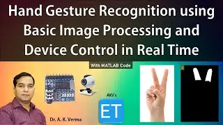 Hand Gesture Recognition using basic Image Processing and Device Control in Real Time