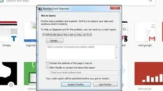 How to Fix Mozilla Firefox crashes constantly