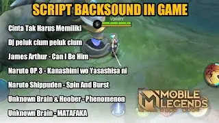 Script Backsound In Game Mobile Legends V10