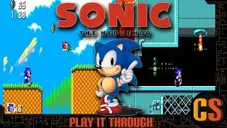 SONIC THE HEDGEHOG (MASTER SYSTEM) - PLAY IT THROUGH 100%