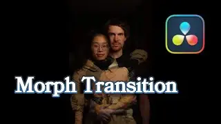 How to make a morph transition in DaVinci Resolve