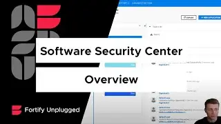 Fortify Software Security Center - Overview & Walkthrough