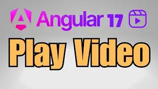 How to play video in Angular 17?