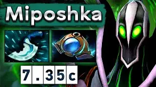 Мипошка на Рубике в золотом сете! - Miposhka Rubick 7.35 DOTA 2